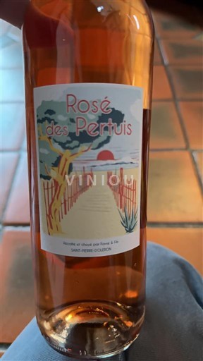 Akvitanska in Charentes Šarentec Rosé des Pertuis 2024