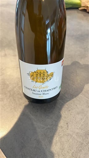 Údolí Loiry Saumur Château Chaintres Les Genêts 2020