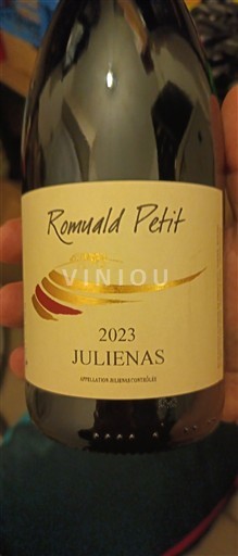 Beaujolais Juliénas Romuald Petit 2023