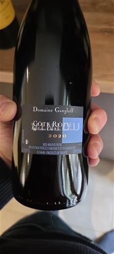 Vallée du Rhône Côte-rôtie Domaine Gangloff 2020