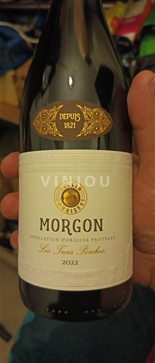 Beaujolais Morgon Vignerons de Bel Air Les Trois Roches 2022