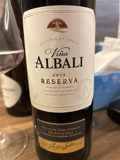 Castilië-La Mancha Valdepeñas Viña Albali Reserva 2015