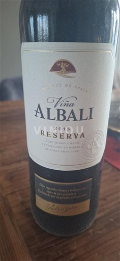 Kastiljija-La Mancha Valdepeñas Viña Albali Reserva 2015