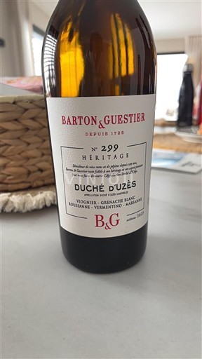 Rhône Valley Duché d'Uzès Barton & Guestier N°299 Héritage 2023