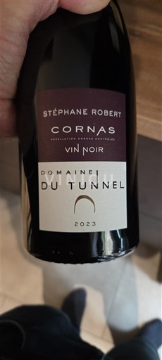 Vallée du Rhône Cornas Domaine Tunnel Vin Noir 2023