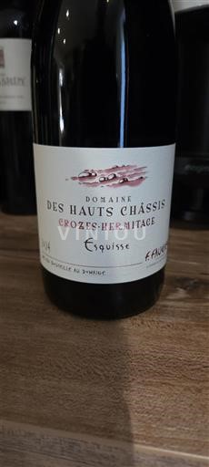 Rhônetal Crozes-Hermitage Domaine S Hauts Châssis Esquisse Ohne Jahrgang