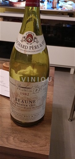 Burgundsko Beaune Premier Cru Bouchard Père & Fils Prunelle de la Chapelle 1982