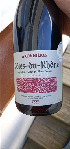 Valle del Rodano Côtes-du-Rhône Saint-Romain Aronnières 2022