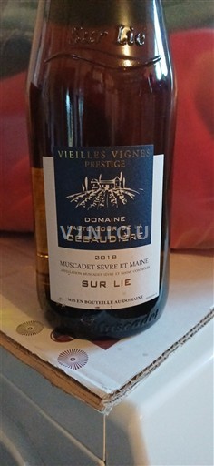 Vallée de la Loire Muscadet-sèvre-et-maine Haute-Cour de la Débaudière Vieilles Vignes Prestige 2018