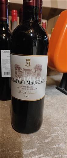 Bordeaux Castillon-côtes-de-bordeaux Château Mauperet 2023