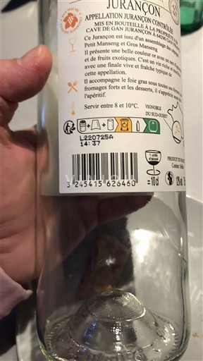 Sudoeste Jurançon Cave de Gan Jurançon 2022