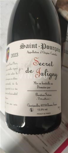 Valle della Loira Saint-Pourçain Gardien Frères Secret de Jaligny 2023