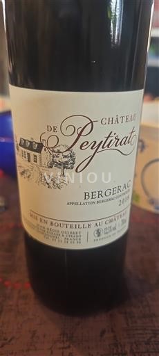 Sydväst Bergerac Château Peytirat 2018