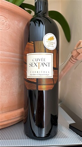 Vinos Rouge sec Sextant 2023 Francia Languedoc Corbières AOC