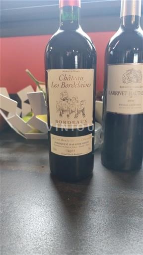 Bordeaux Château Les Bordelaises 2003