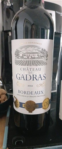 Bordeaux Château Gadras 2022