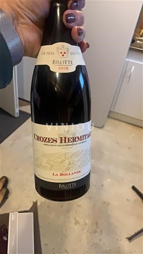Rona dolina Crozes-hermitage Brotte La Rollande 2018