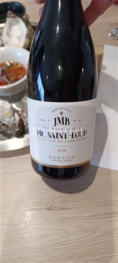 Languedoc Pic-saint-loup Bonfils JMB Jean Michel Bonfils 2024