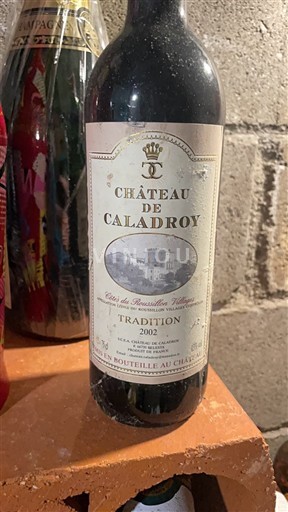 Roussillon Côtes du Roussillon Villages Château Caladroy Tradition 2002