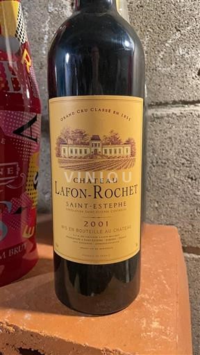 Bordeaux Saint-Estèphe Grand Cru Château Lafon-Rochet 2001