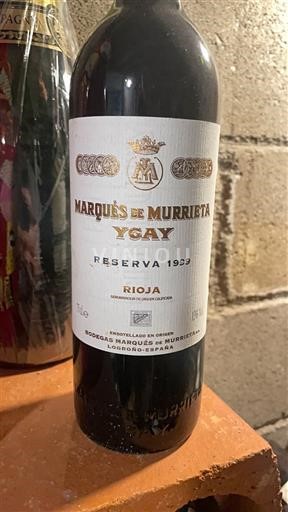 La Rioja rioja Marqués de Murrieta Ygay Reserva 1999