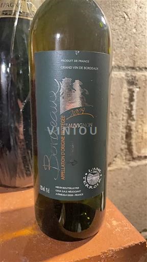 Bordeaux L'Âme du Terroir Sauvignon 2009