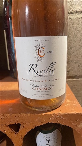 Vina Rosé sec Domaine Chassiot 2010 Francija Dolina Loare Reuilly AOC
