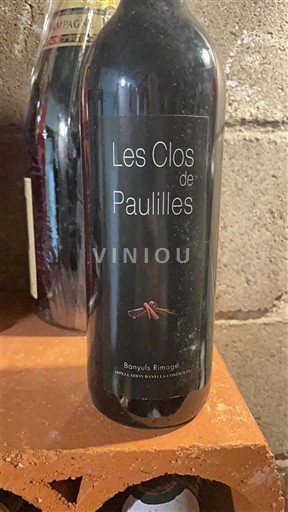 Roussillon Banyuls Les Clos de Paulilles Banyuls Rimage 2008