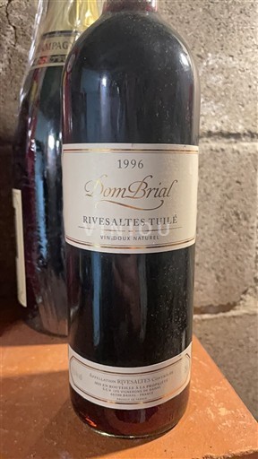 Roussillon Rivesaltes Dom Brial Rivesaltes Tuilé 1996