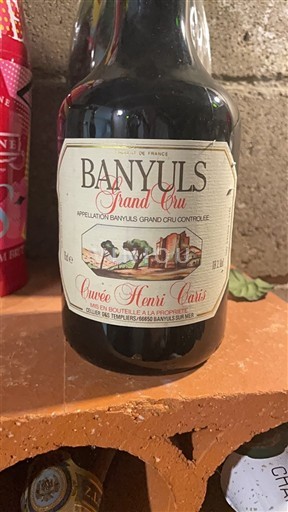 Roussillon Banyuls Grand Cru Les Templiers Henri Orsis 1999