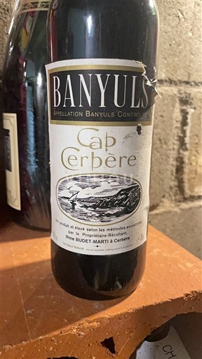 Roussillon Banyuls BUDERT-MARTI Cap Cerbère Niet-geïntegreerd