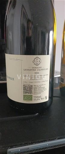 Valle del Rodano Côtes-du-Rhône Domaine Lefevre d'Anselme L'art d'être heureux 2024
