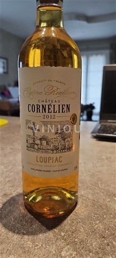 Bordeaux Loupiac Château Cornélien 2012