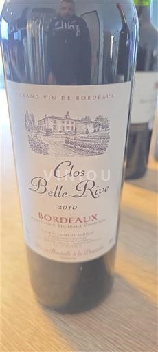 Bordeaux Clos Belle-Rive 2010