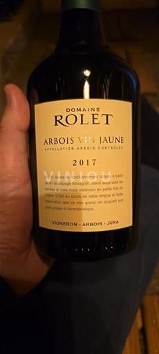 Jura Arbois Domaine Rolet 2017