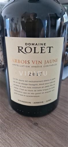 Jura Arbois Domaine Rolet 2017