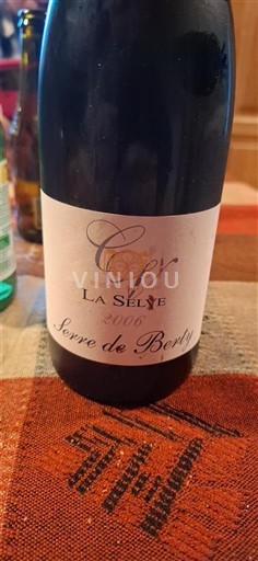 Alpes và các vùng Rhodanien Coteaux de l'Ardèche Domaine La Selve Serre de Berty 2006