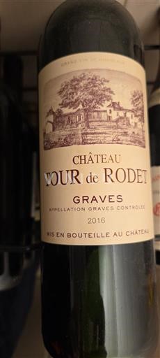 Bordeaux Graves Château Tour de Rodet 2016