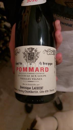 Bourgogne Pommard Dominique Laurent La Gueule aux Loups Vieilles Vignes 2020