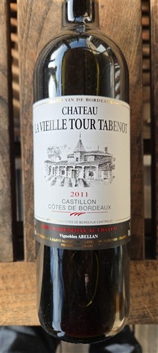 Burdeos Castillon-costas-de-burdeos Château La Vieille Tour Tabenot 2011