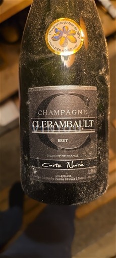 Samppanja Clerambault Carte Noire 2017