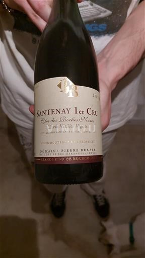 Bourgogne Không được chỉ định Premier Cru Domaine Pierre Brazy Clos des Roches Noires Vieilles Vignes 2018