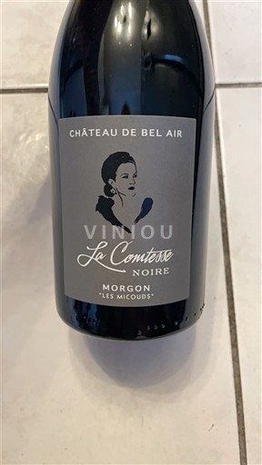 Beaujolais Morgon Château Bel Air La Comtesse Noire 2023