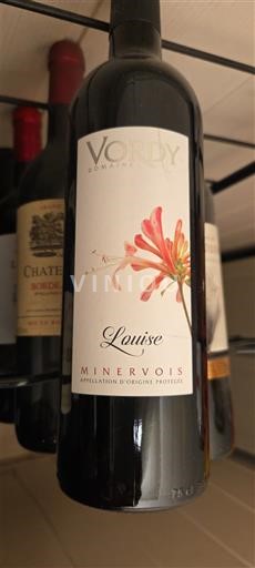 Languedoc Minervois Domaine Vordy Louise 2022