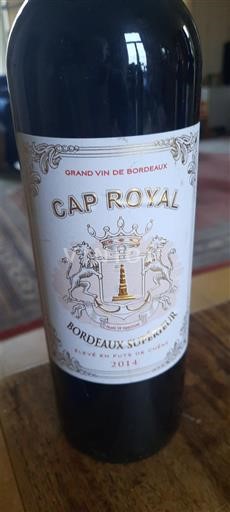 Bordeaux Bordeaux Supérieur Cap Royal 2014