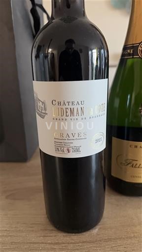 Bordeaux Graves Château Lideman la Côte 2021