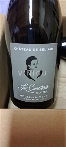 Beaujolais Moulin-à-vent Château Bel Air La Comtesse Noire 2023