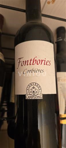 Languedoc Corbières Fontthories Orfèvres 2019