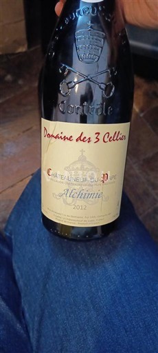 Valle del Ródano Châteauneuf-du-Pape. Domaine S 3 Cellier Alchimie 2012
