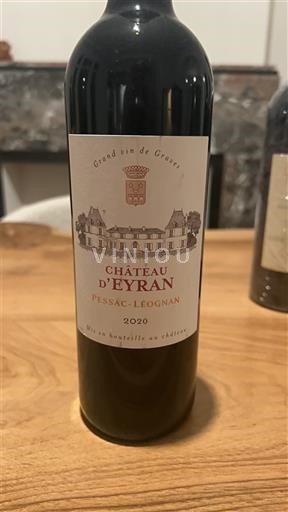 Bordeaux Pessac-Léognan Château Eyran 2020